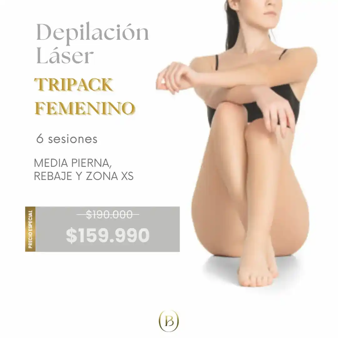 Depilacion Laser TRIPACK FEM